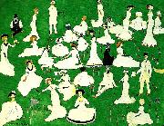 Kazimir Malevich relaxing oil